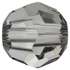 Swarovski 5000 4mm Crystal Faceted Round Bead Crystal Urban Grey
