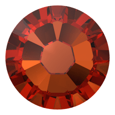 Swarovski 2058 Xilion Rose Enhanced Flatback SS5 Persian Red (144 Pieces)