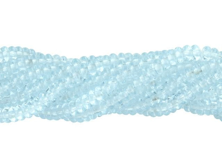 Czech Glass 4mm Alexandrite Rondelle Bead Strand by Starman