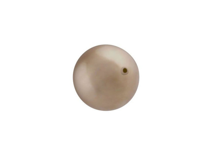 PRESTIGE Crystal Components 5810 10mm Round Crystal Pearl Bronze Bead