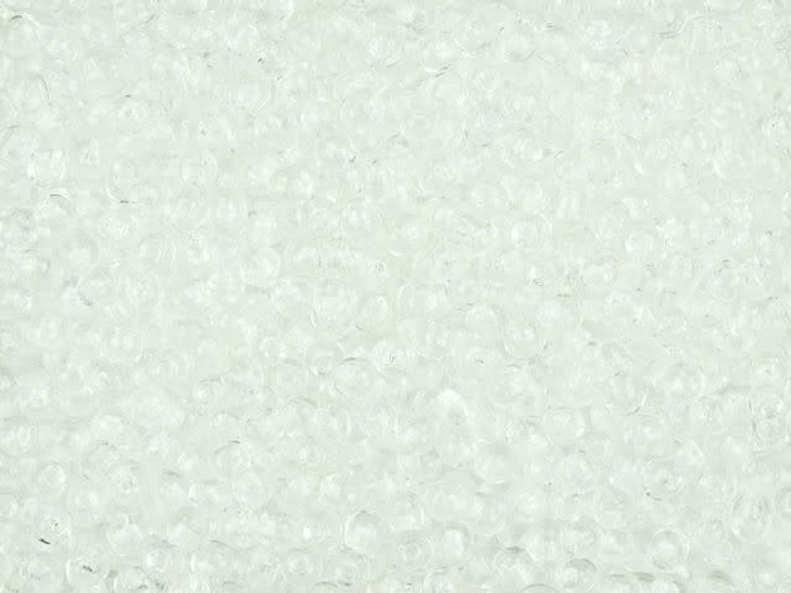 Czech Glass Crystal Half-Drilled 2mm Round Glass Finial Bead 2.5-Inch Tube by Starman