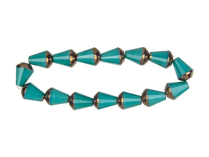 turquoise teardrop beads