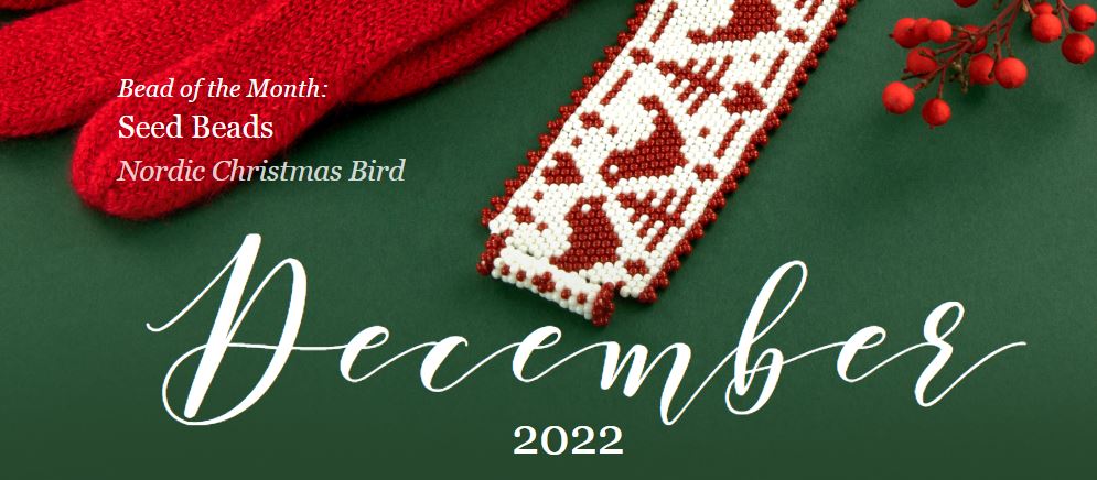 December Bead of the Month Calendar