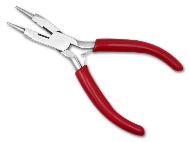 The Beadsmith Bent Chain-Nose Pliers for Crafting and Repair, Jewelry  Making Supplies