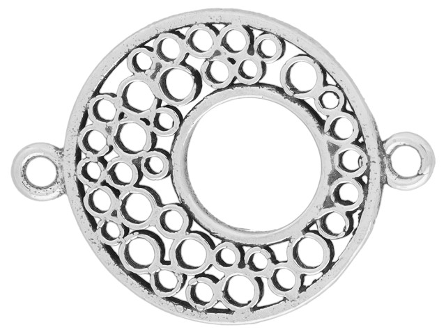 JBB Sterling Silver Eclipse Link with Holes