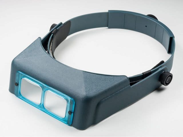 Head Magnifier Visor with Light for Precision Electronics Work