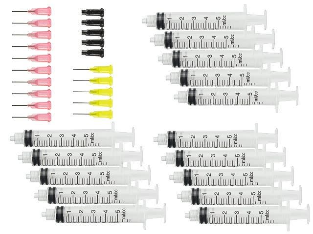 Gemtac Glue Syringes for Attaching Flatbacks - Crystal Tools