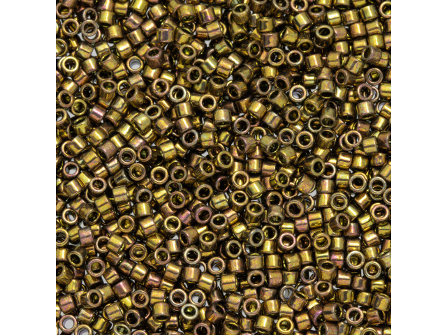 TOHO Aiko 11/0 Galvanized Carnival Precision Cylinder Seed Beads