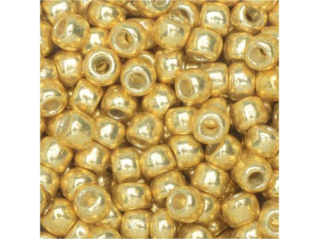 TOHO Bead Round 8/0 Galvanized Starlight PermaFinish 2.5-Inch Tube