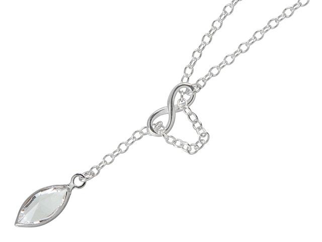 Sydney Paperclip Lariat Necklace main image 1