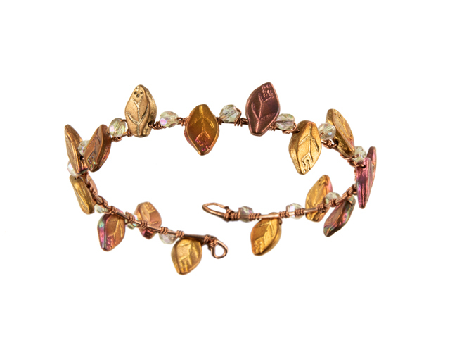 Leaf Bangle Bracelet Leaf Bangle Bracelet