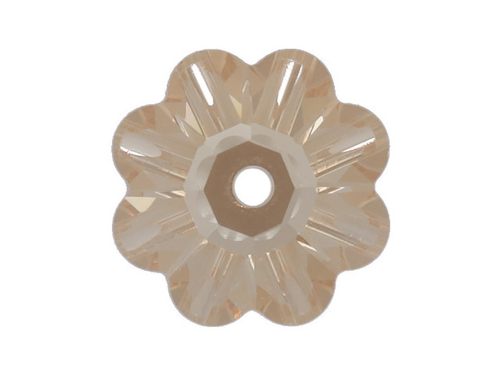 50 Perles D'espacement Bali Marguerite 6mm - Plaqué Or 18K - Mat - Pour Création Bijoux