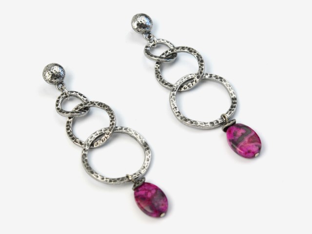 Interlocked Rings Earrings