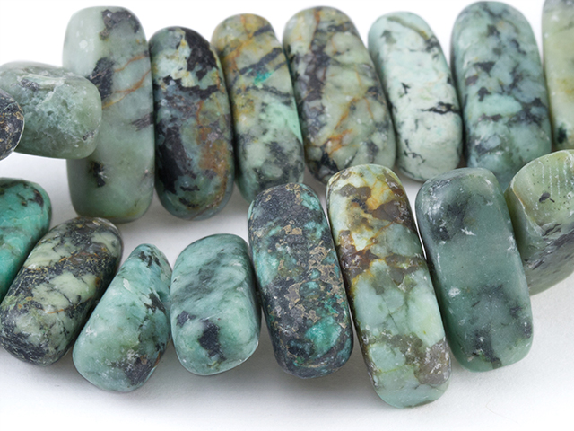 Image of African turquoise jasper gemstones