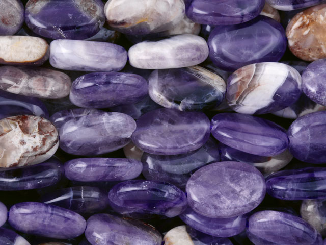 Image of charoite gemstones