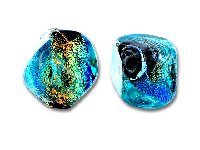 dichroic glass beads