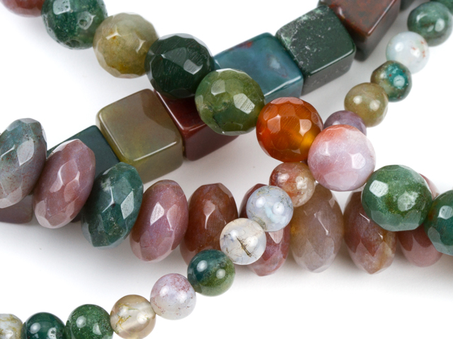 Image of fancy jasper gemstones