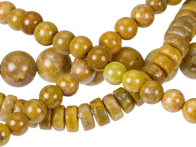 Image of golden yellow jasper gemstones