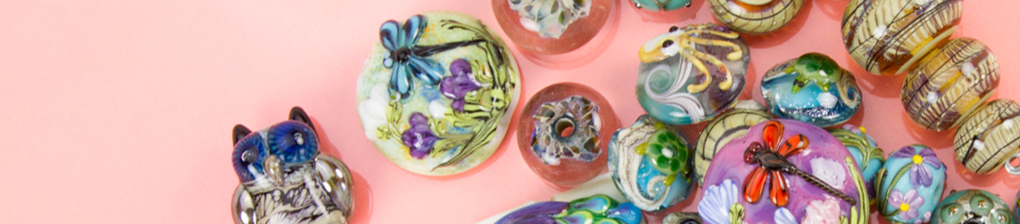 Luxurious Lampwork Beads