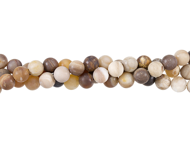 Image of matte wood opalite gemstones