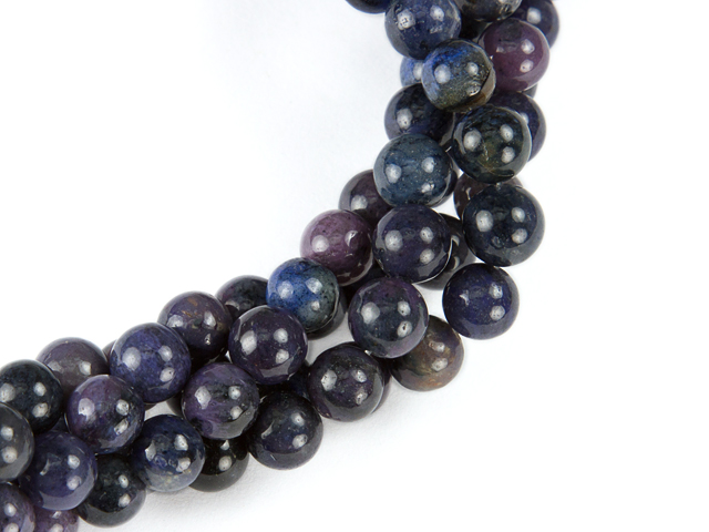 Image of purple dumortierite gemstones