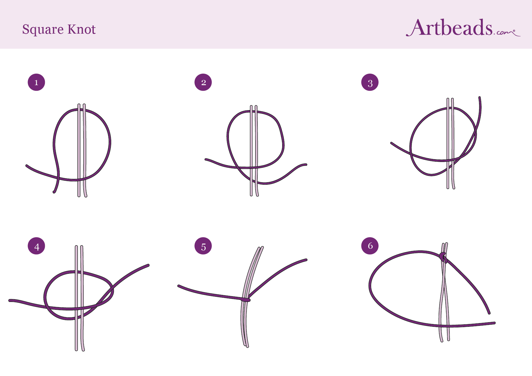 Square Knot Diagram full