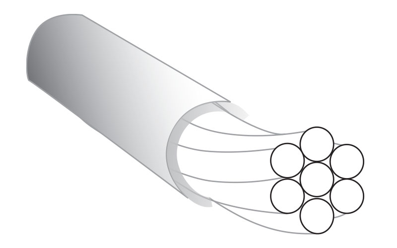 Image showing 7 strand wire