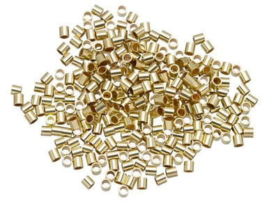 2mm Gold Filled Crimp Tubes - 30 Pack – Beads, Inc.