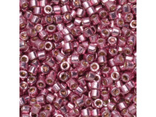 Miyuki 11/0 Duracoat Galvanized Dusty Orchid Delicas 2.5-Inch Tube