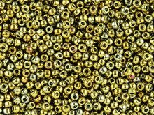 TOHO Bead Round 11/0 Nickel-Plated Bronze Plum Iris 2.5-Inch Tube