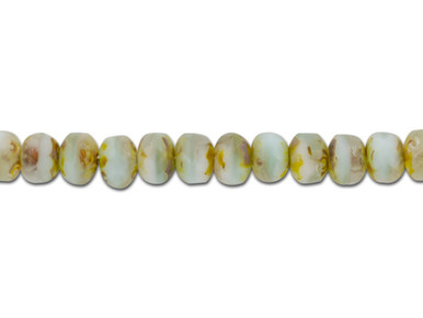 50 6mm Round Glass Beads Czech Glass Beads 6mm Druk Opaque Seafoam