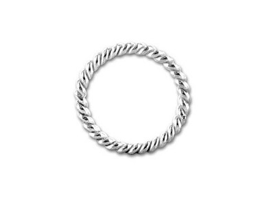 Sterling Silver Medium Closed Jump Ring (0.76x3.3mm)