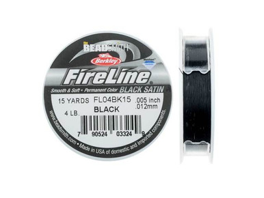 FireLine Braided Beading Thread, 4lb Test Weight and .005 Thick