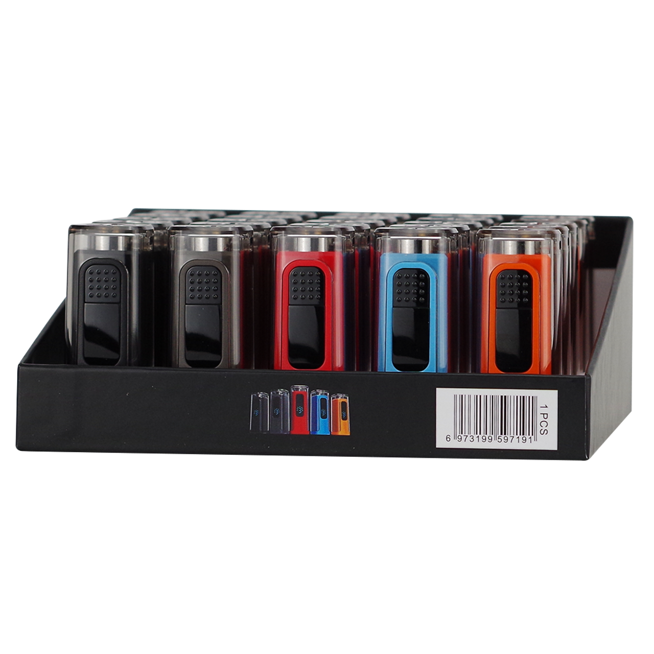 Lookah Load 510 500mAh Variable Voltage Vape Pen Battery - Assorted Colors  - Display of 25, Pen Style Battery