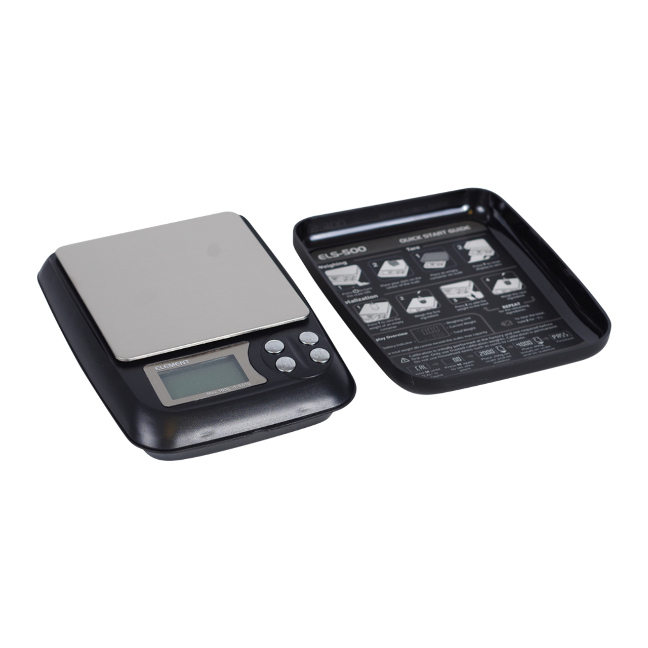 Truweigh Enigma Digital Mini Scale - 500g x 0.01g / Silver