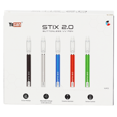 Yocan Stix 2.0 Buttonless Pen Vaporizer Battery 10ct Display