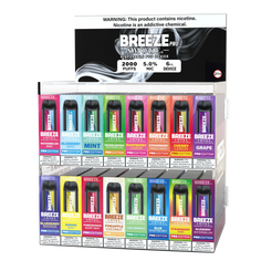 Breeze Pro Edition Mix Flavors Counter Display 160ct