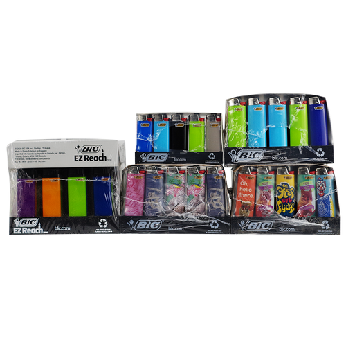 BIC 4 Tier EZ Reach Refill Pack Lighters