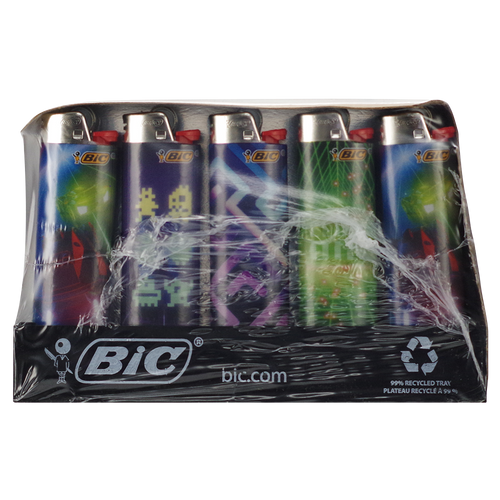 BiC Lighters Gaming Design 50ct Display
