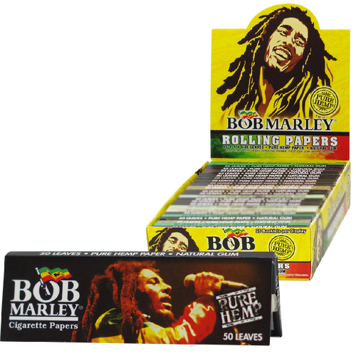 Bob Marley 1 1/4th Rolling Papers 25ct Display