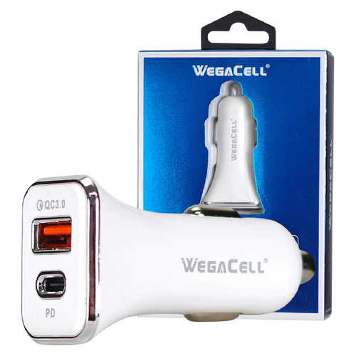 WegaCell PD 36W USB Type-C Car Charger