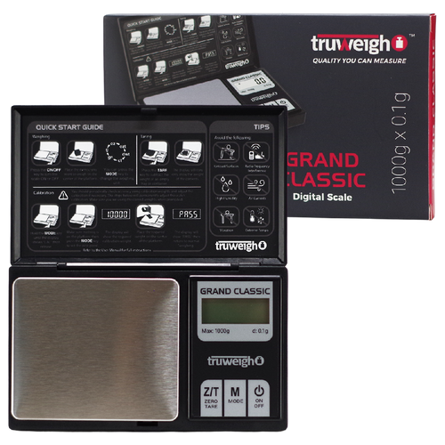 Truweigh Grand Classic Digital Mini Scale 1000g x 0.1g