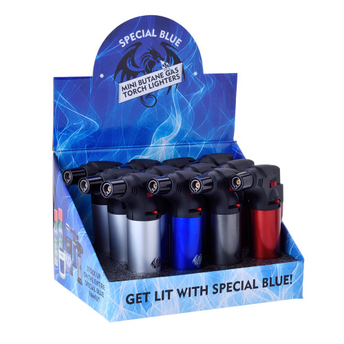 Special Blue Bernie Metal Lighter 12ct Display
