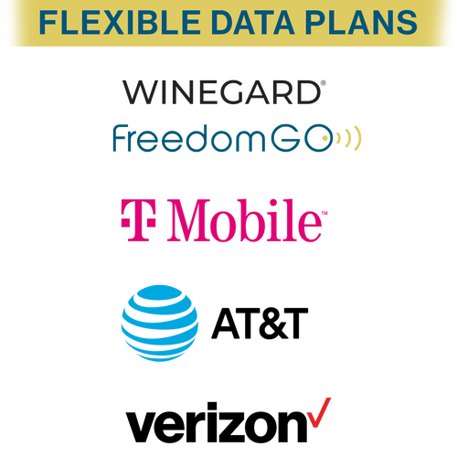 ConnecT 2.0 4G+ (4G LTE + WiFi Extender + Over-the-Air TV + AM/FM Radio) for RVs with Flexible Data: FreedomGo, T-Mobile, AT&T, Verizon