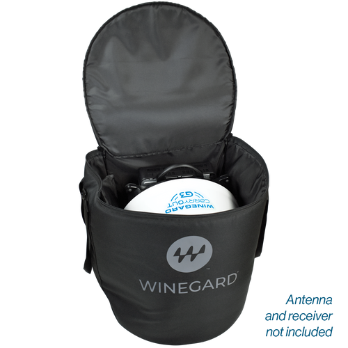 Winegard Carry Bag Open Bag Packed with Carryout G3 Antenna and Receiver (not included)