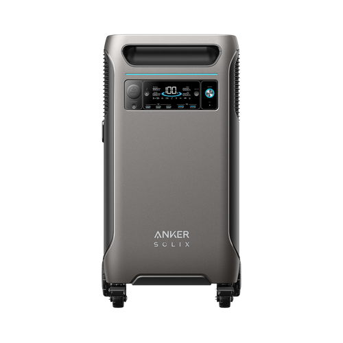 Anker SOLIX F3800 Solar Generator - 3840Wh｜6000W | Up to 2400W Solar Input