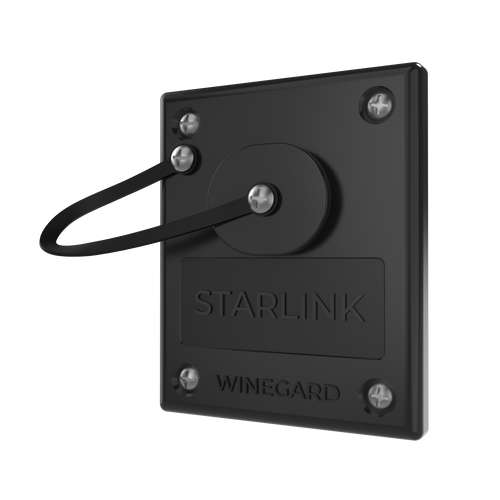 Wall plate angled