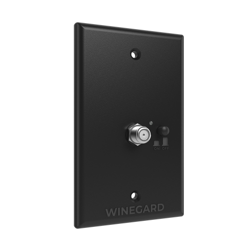 Right front of RV-8032 black wallplate