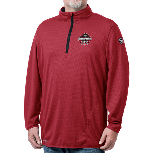 Franchise Club Men's Collegiate Georgia UGA Bulldogs National Championship 1/4 Zip Pullover Franchise Club Men's Collegiate Georgia UGA Bulldogs National Championship 1/4 Zip Pullover