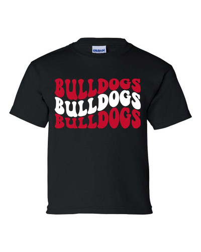 Youth Kids Georgia Football Georgia Groovy Short Sleeve T-shirt Graphic Tee